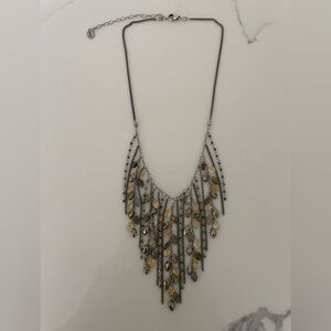 Chan Luu Semi-Precious Stone Fringe Necklace